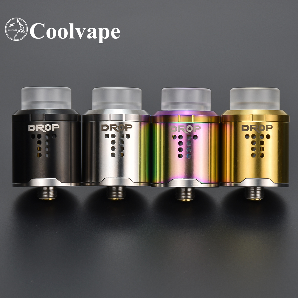 Wolfcoolvape Drop RDA 24mm Vap - Rda Atomizer Deck recensione e prezzo