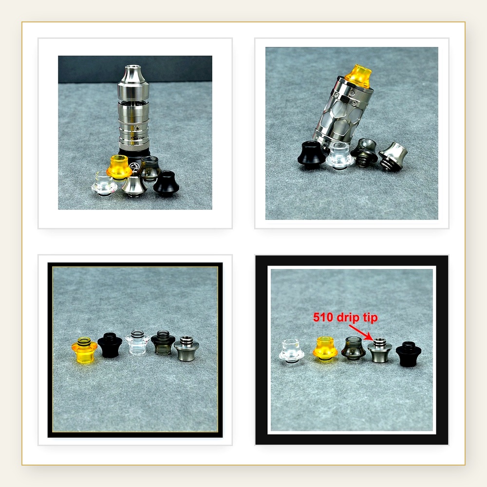 Punta in Resina per Taifun GT5 - Drip Tip Resin recensione e prezzo