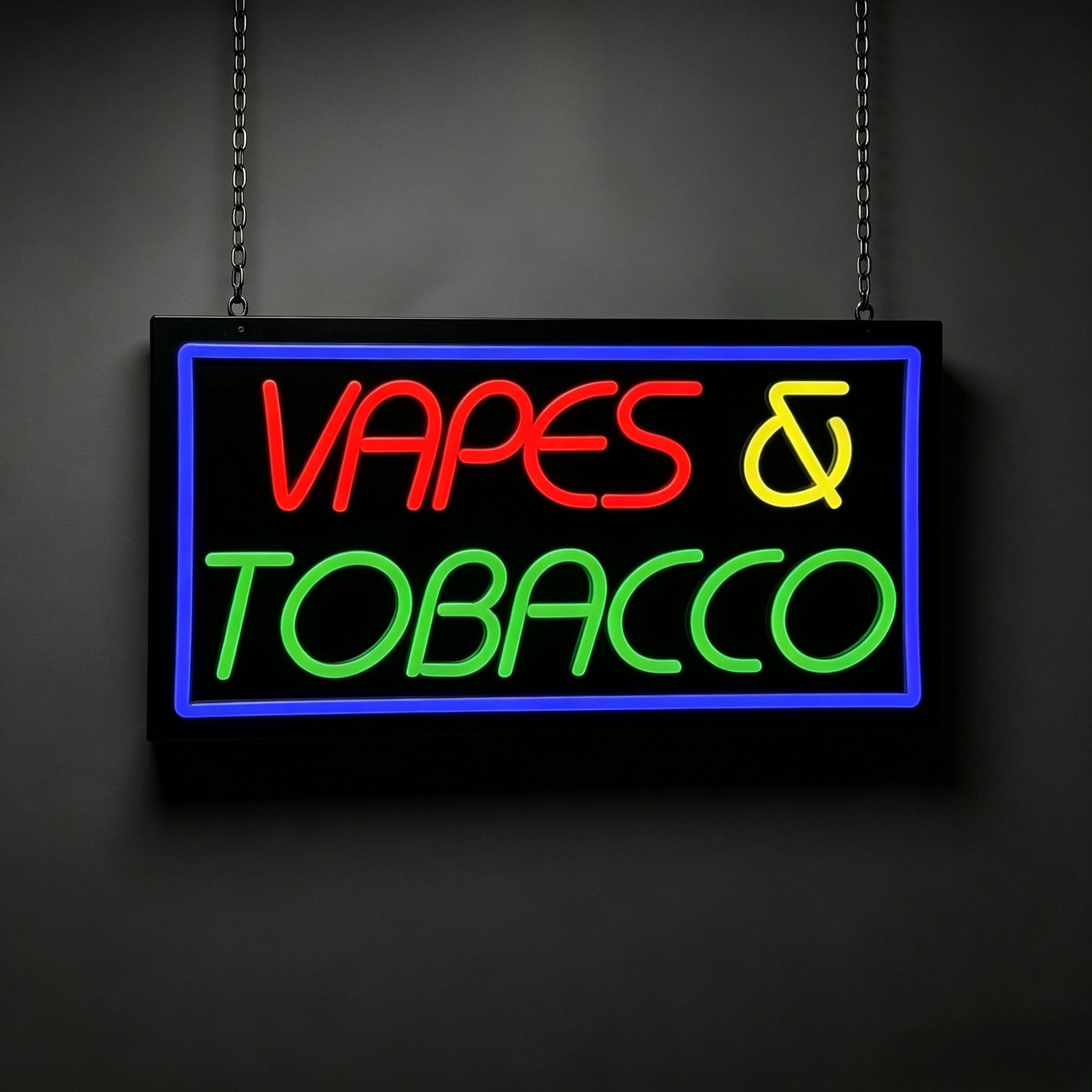 Insegna al neon a tema tabacco - Vaping Store recensione e prezzo