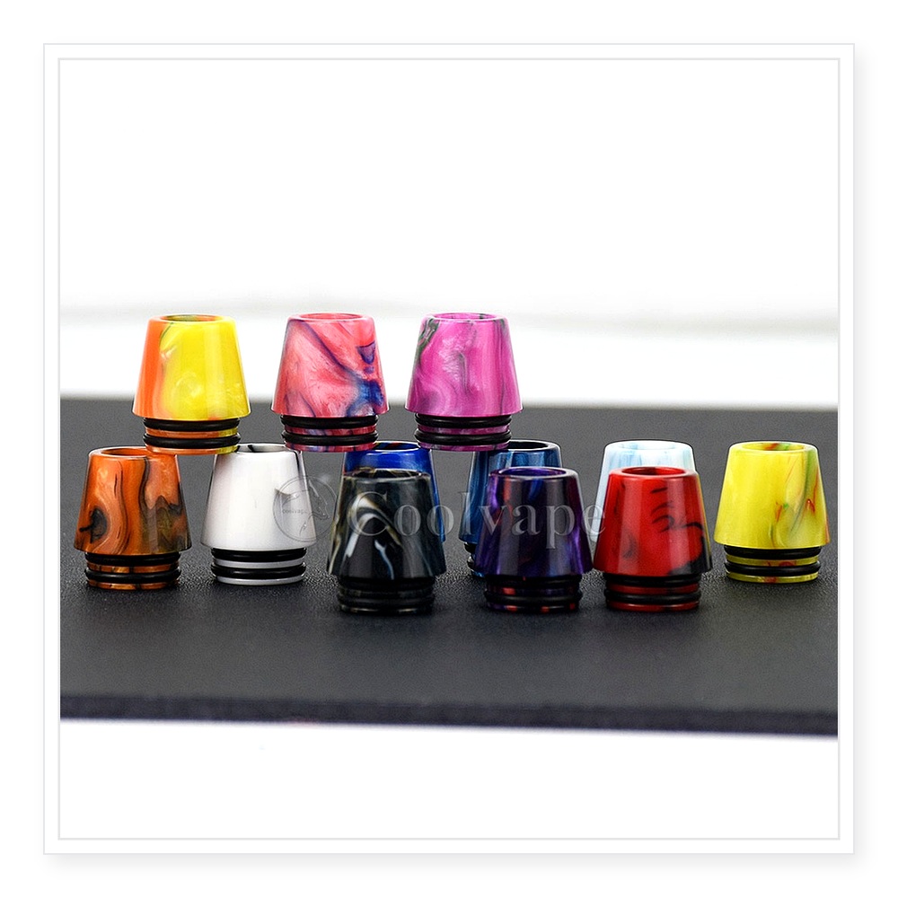 Drip Tip 810 in resina di colo - Drip Tip Resin recensione e prezzo