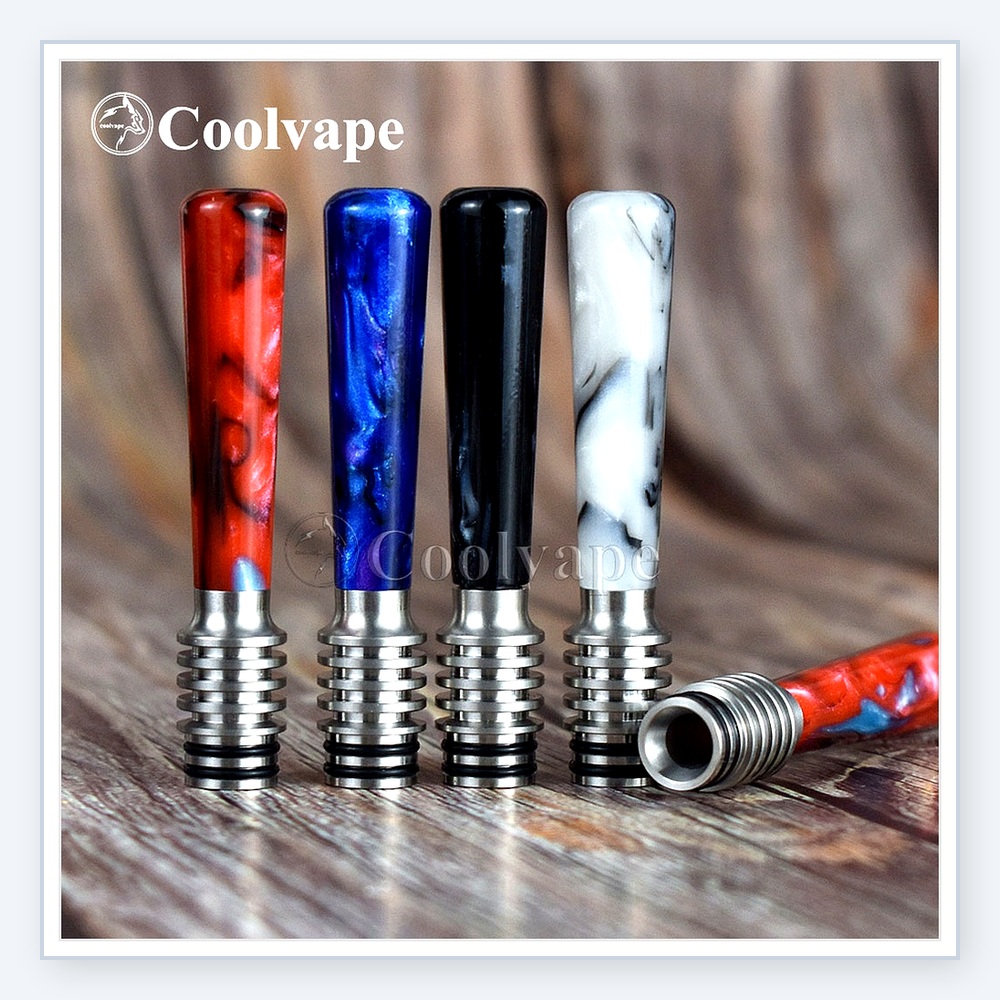 Drip Tip 510 MTL per Dvarw MTL - Drip Tip Resin recensione e prezzo