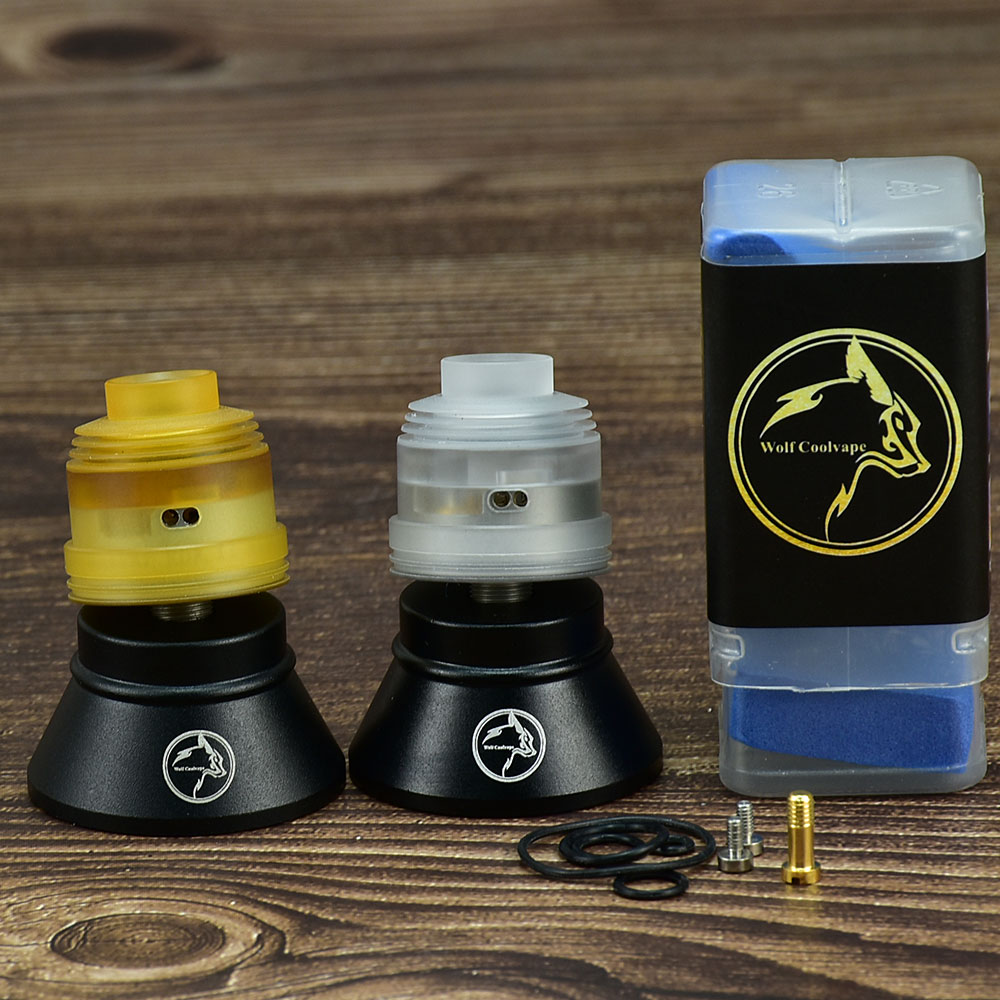Atomizzatore RDA Wolfcoolvape  - Rda Atomizer Deck recensione e prezzo